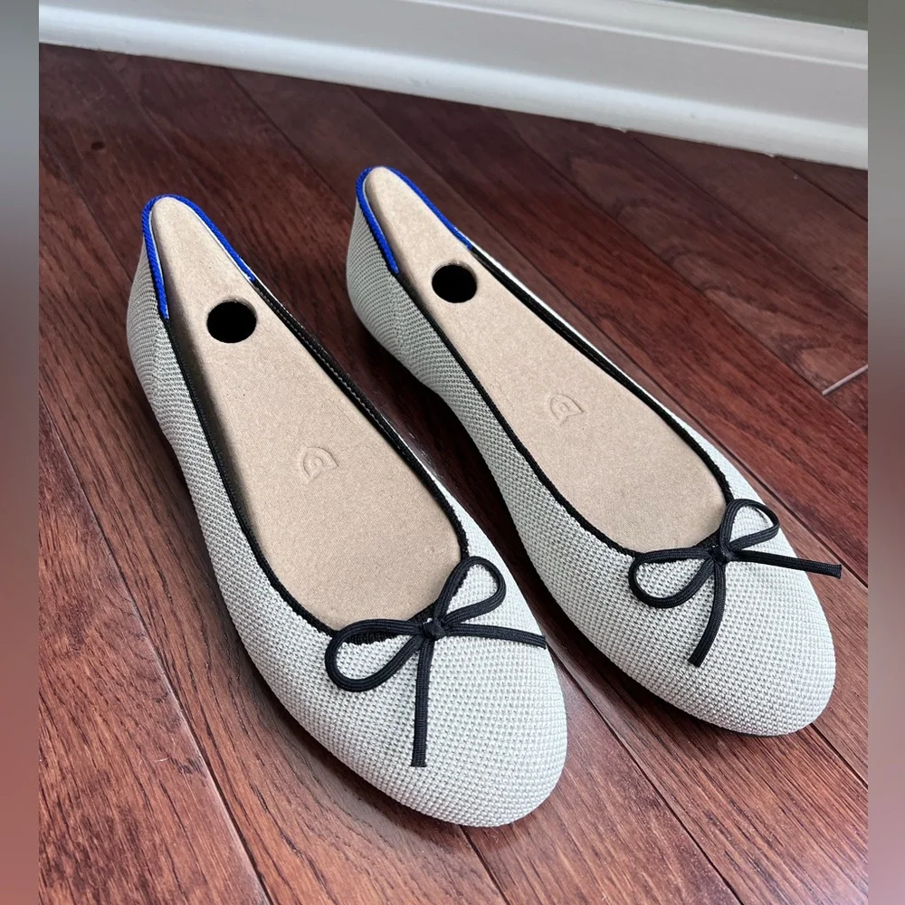 Rothy’s Ballet Flat in Diamond Metallic (size 7 - never worn) - Picture 7 of 7